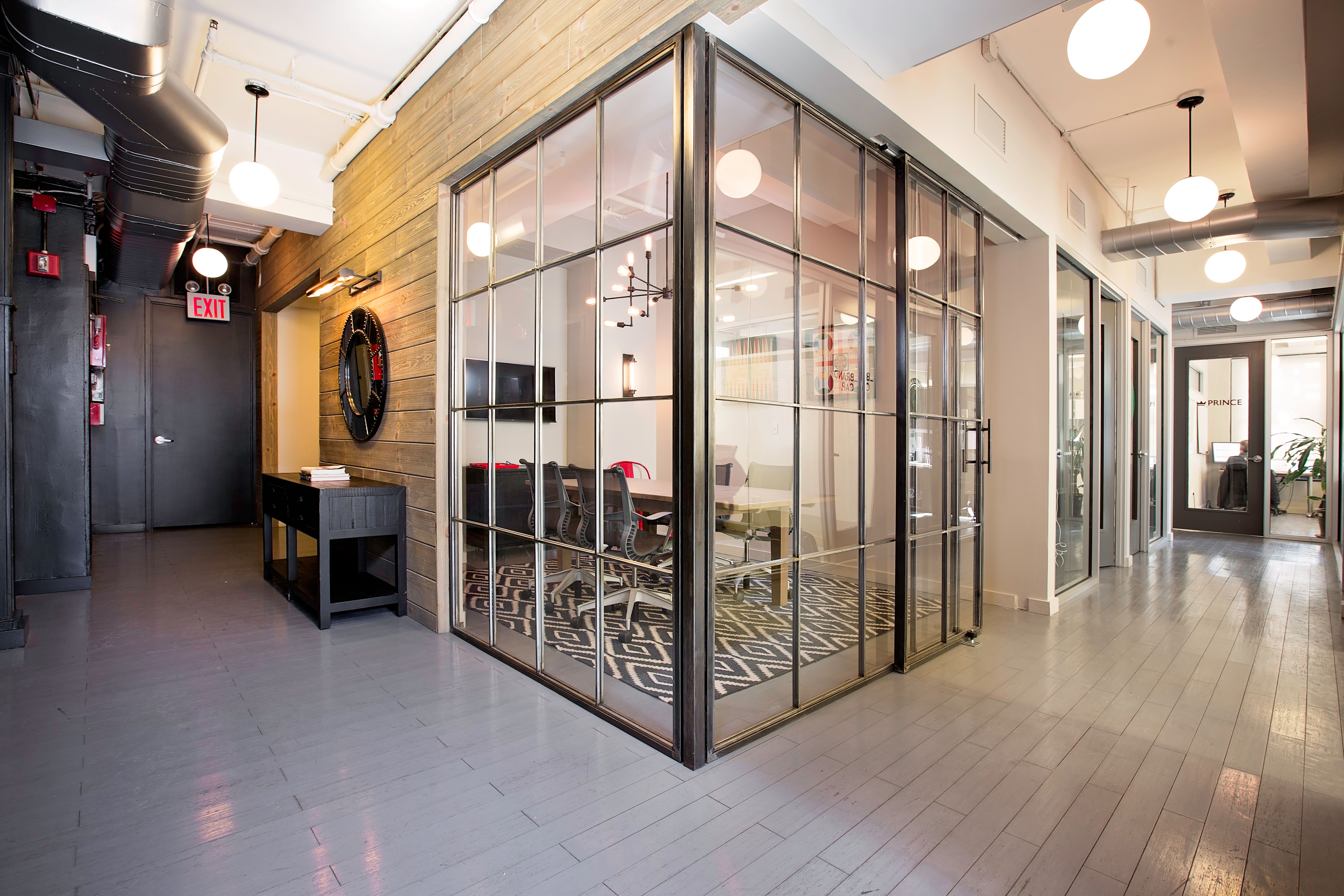 Stylish Meeting Room Space with TV - View 2