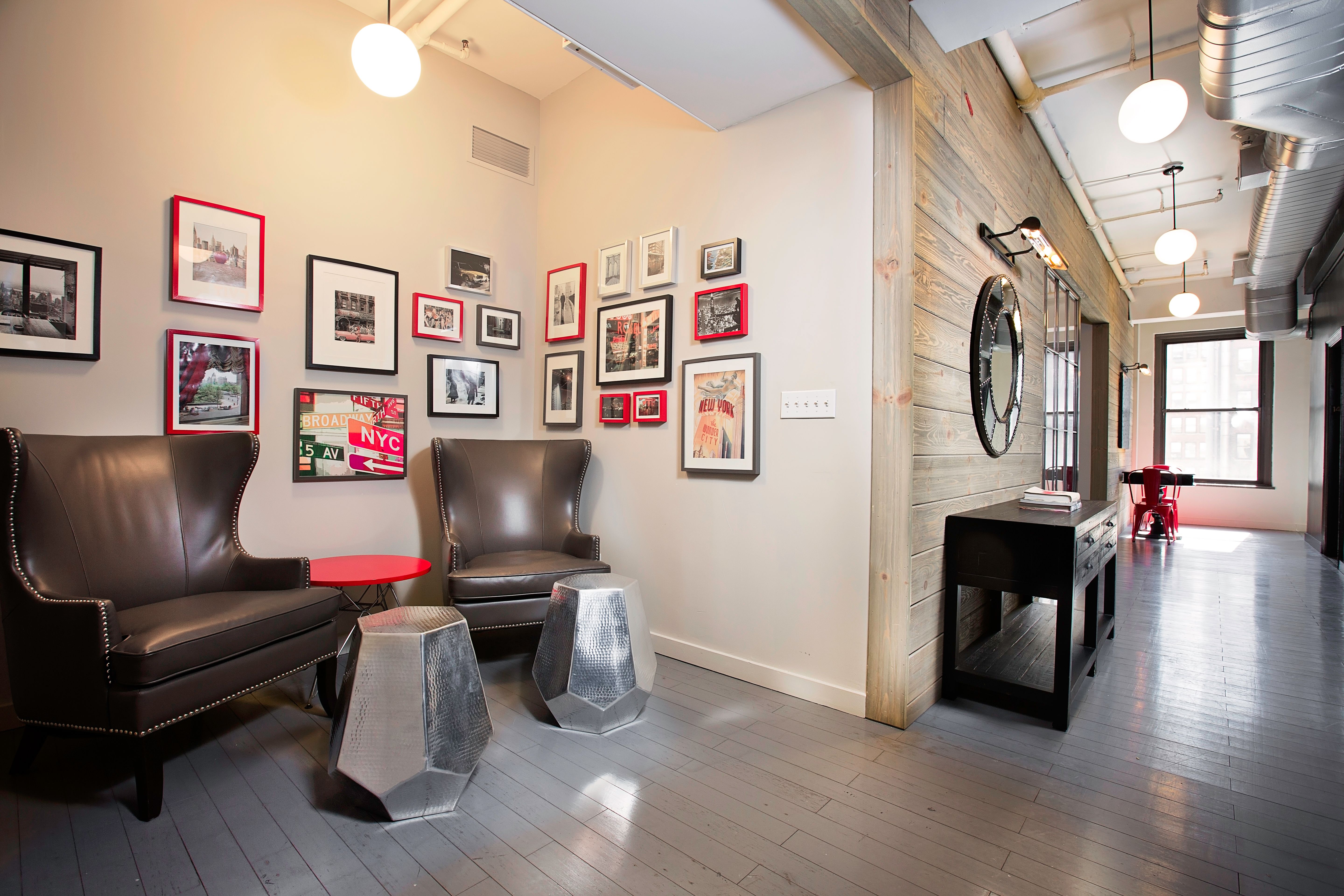 Stylish Meeting Room Space with TV - View 4