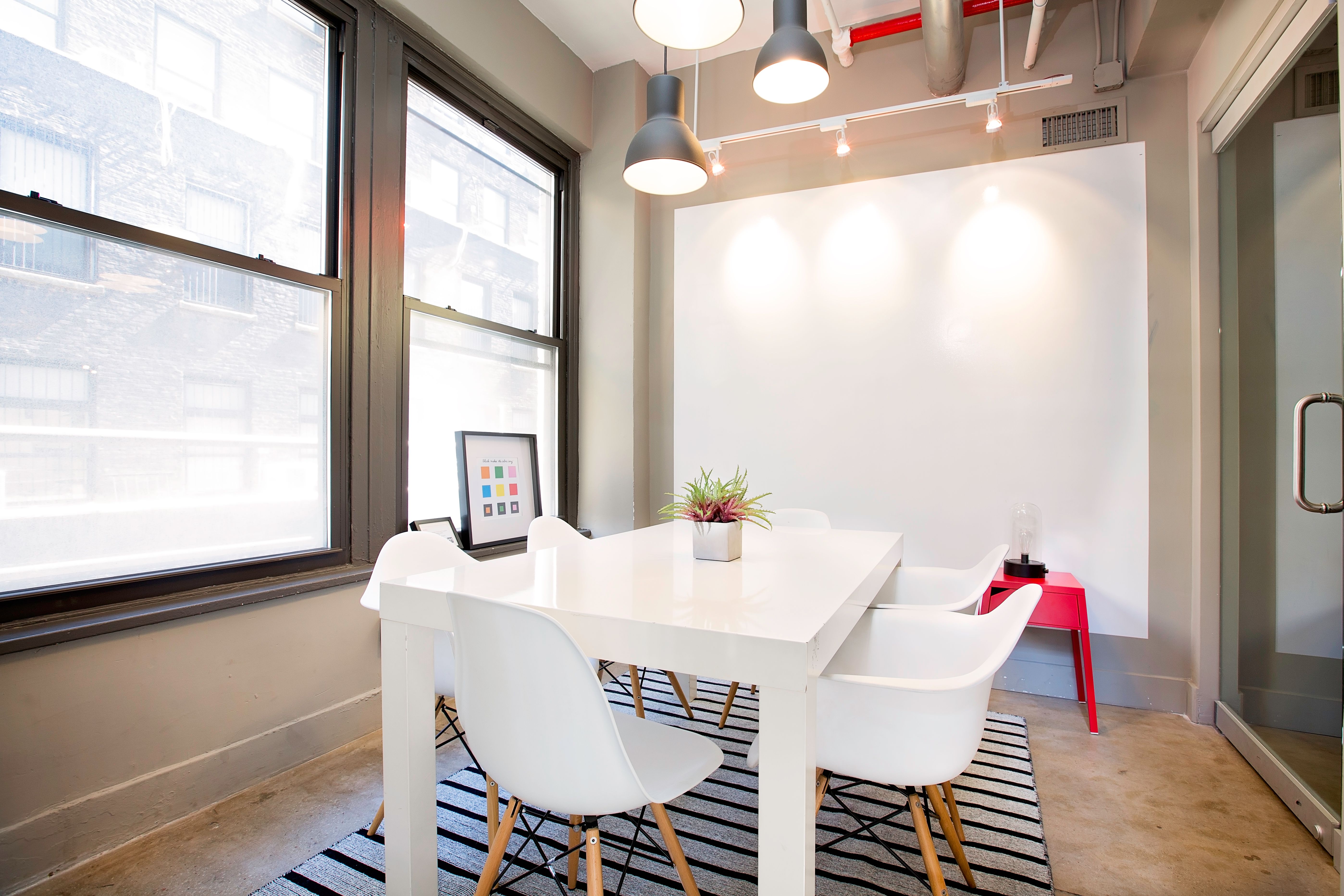 Bright Conference Room for Small Group - View 1